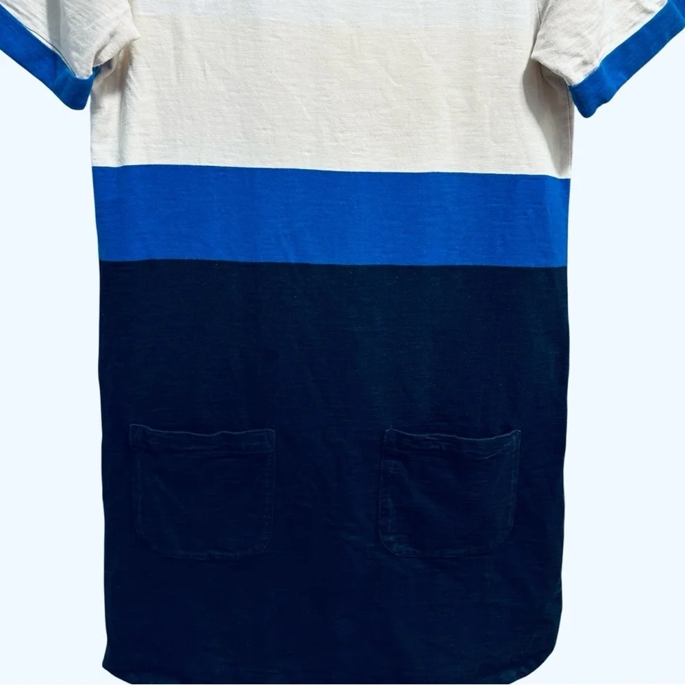 J. Crew colorblock striped nautical coastal summer shift dress Size S